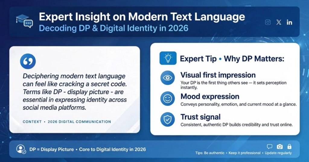 DP abbreviation in texting
