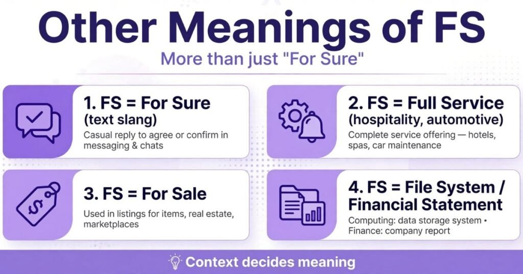 FS abbreviation in text