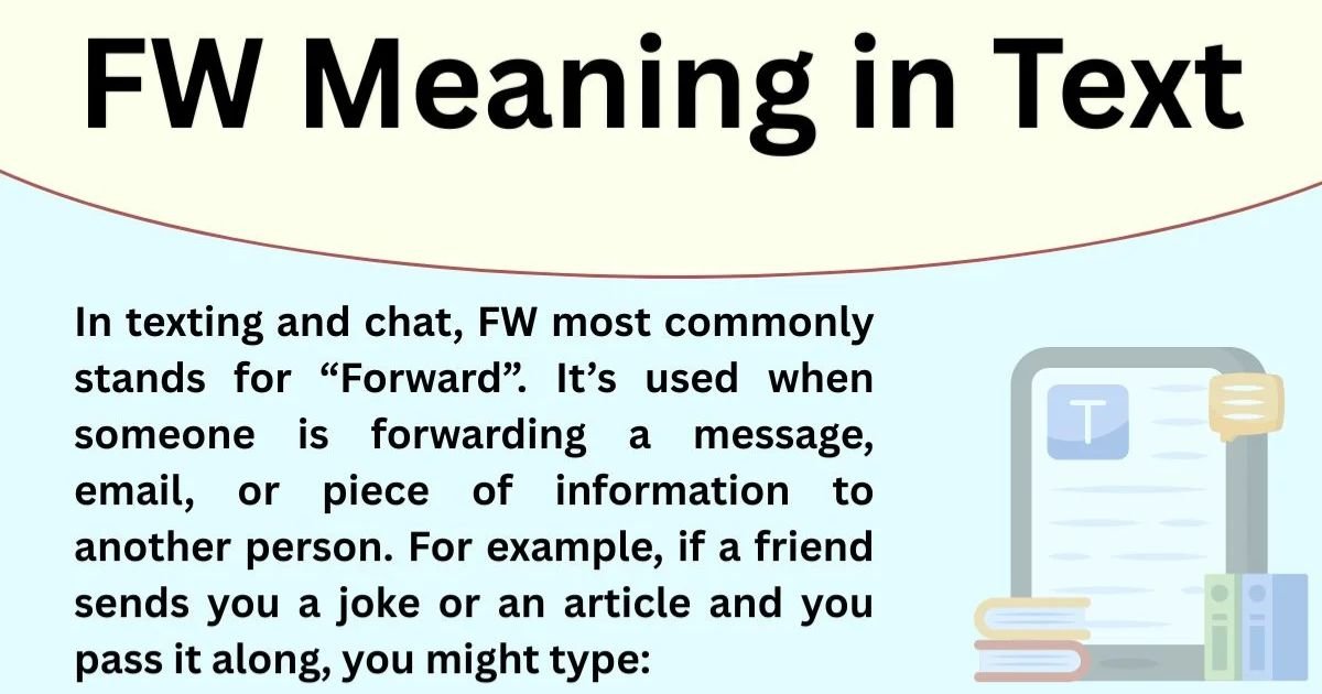 FW Meaning in Chat