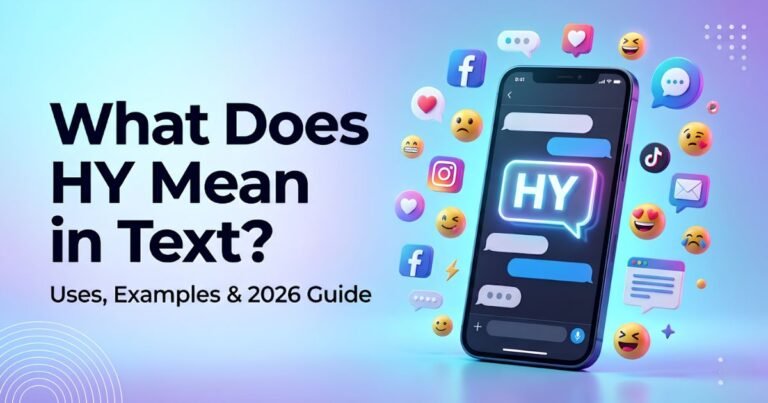 “HY” Mean in Text