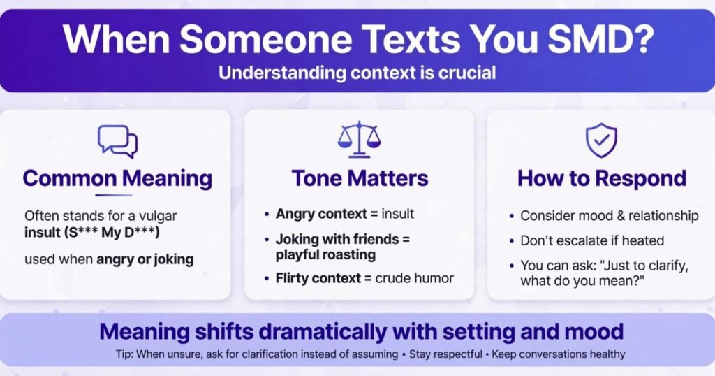 SMD full form in text