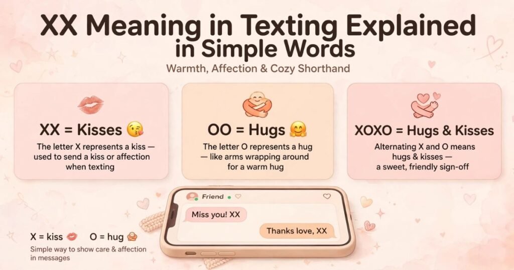 XX meaning in texting