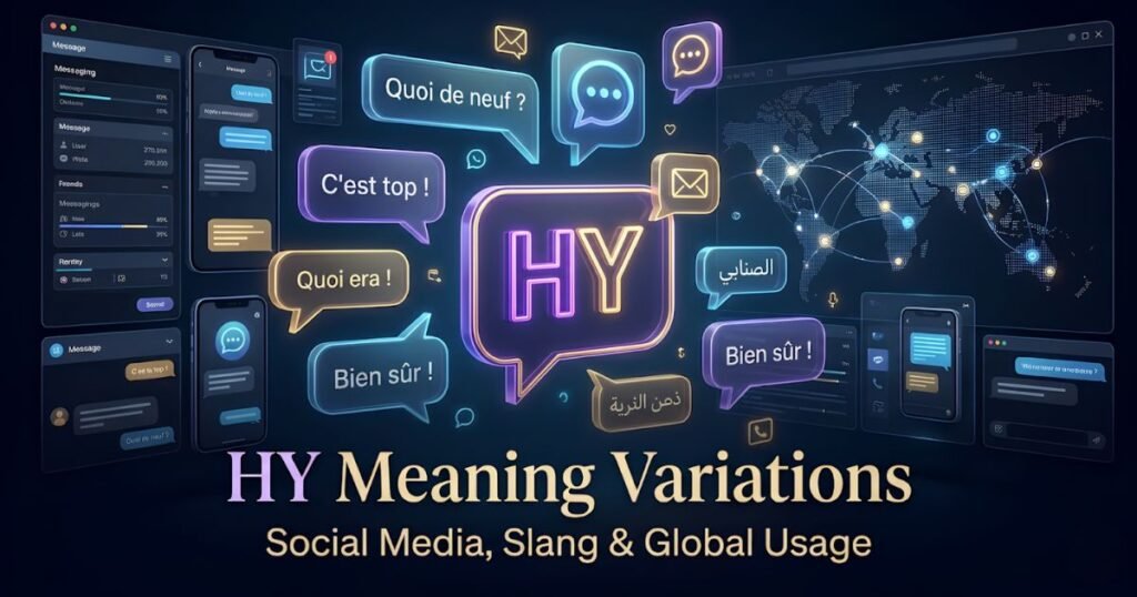 what does hy mean in text