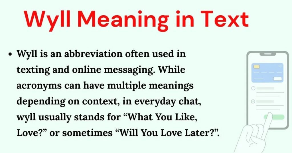wyll meaning