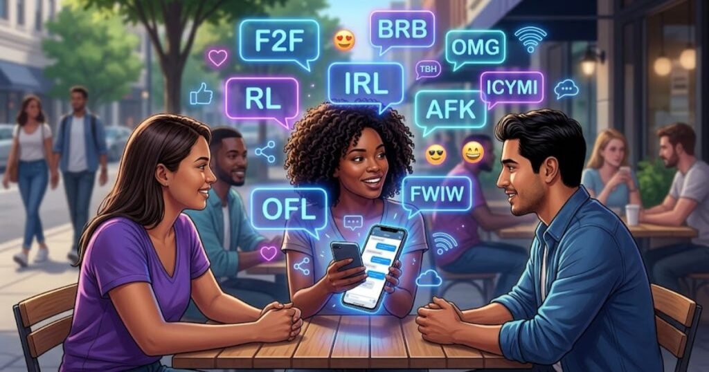 irl meaning in text