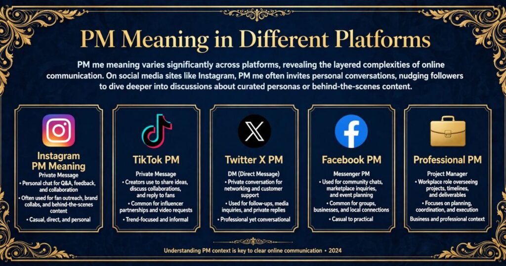 is pm the same as dm