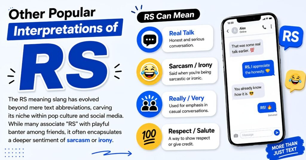 rs meaning in text