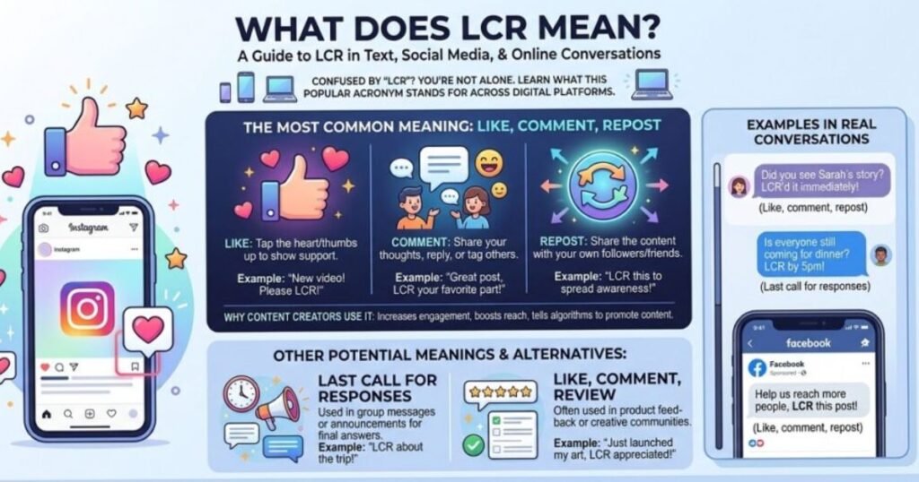 what does l+c+r mean