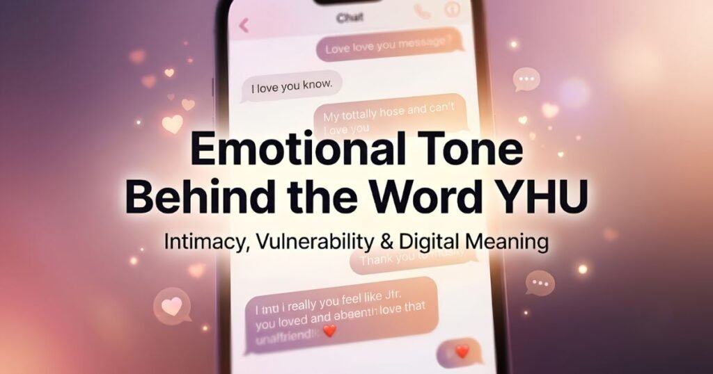 what does yhu mean in texting