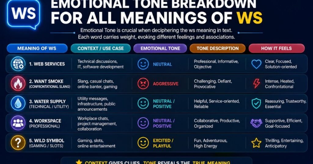 ws meaning text snapchat