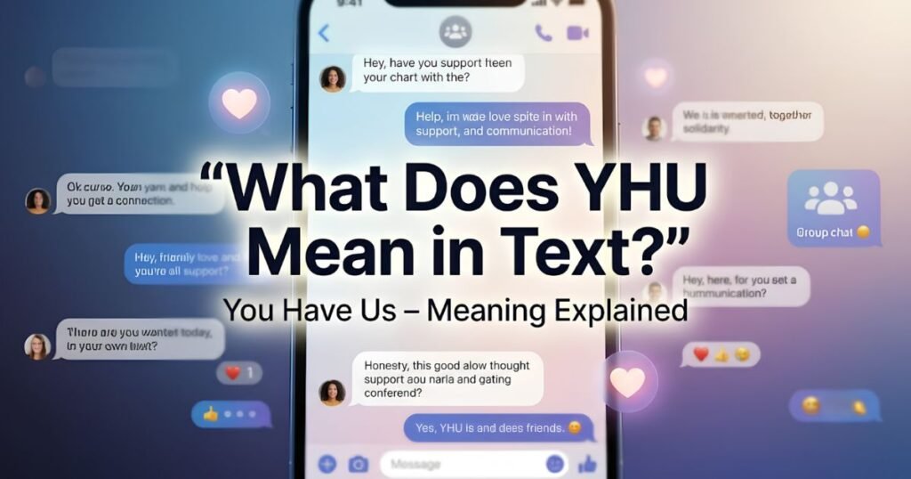 yhu meaning in text