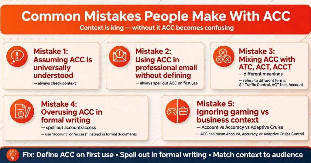 ACC meaning in chat