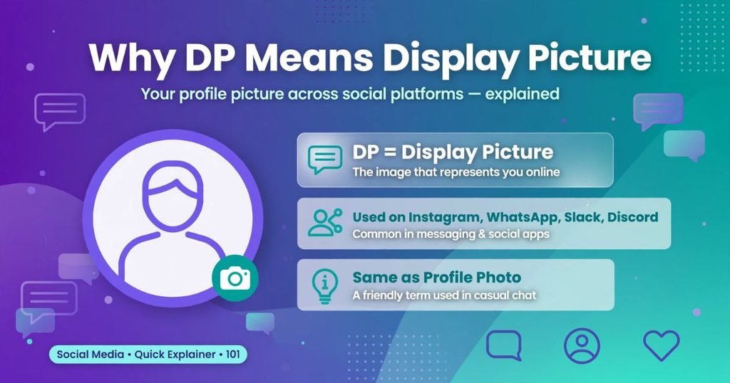 DP meaning in online chat