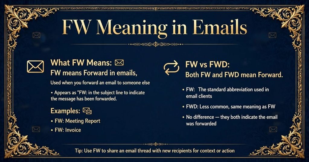 FW meaning in chat messages