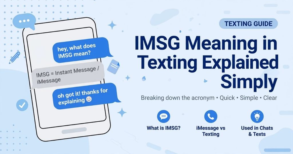 IMSG meaning in chat