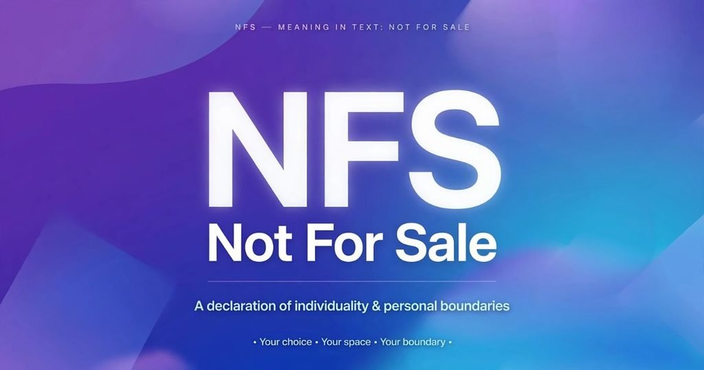 NFS meaning in text