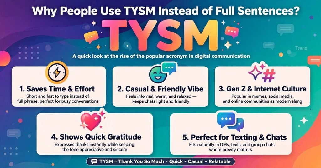 TYSM meaning for boys