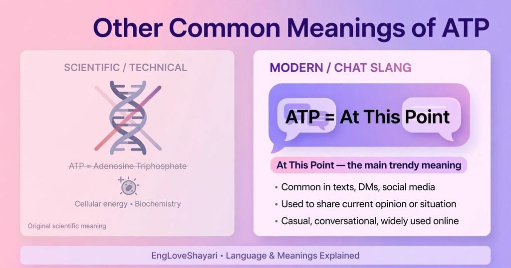 ATP meaning in text
