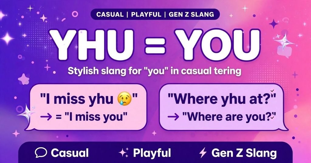 How to use YHU in a text