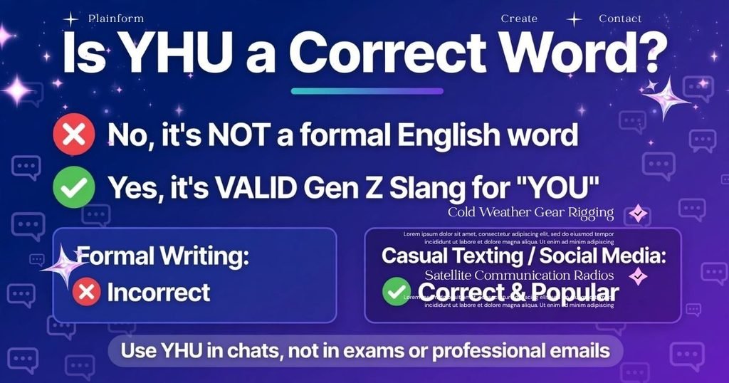 Is YHU the same as you