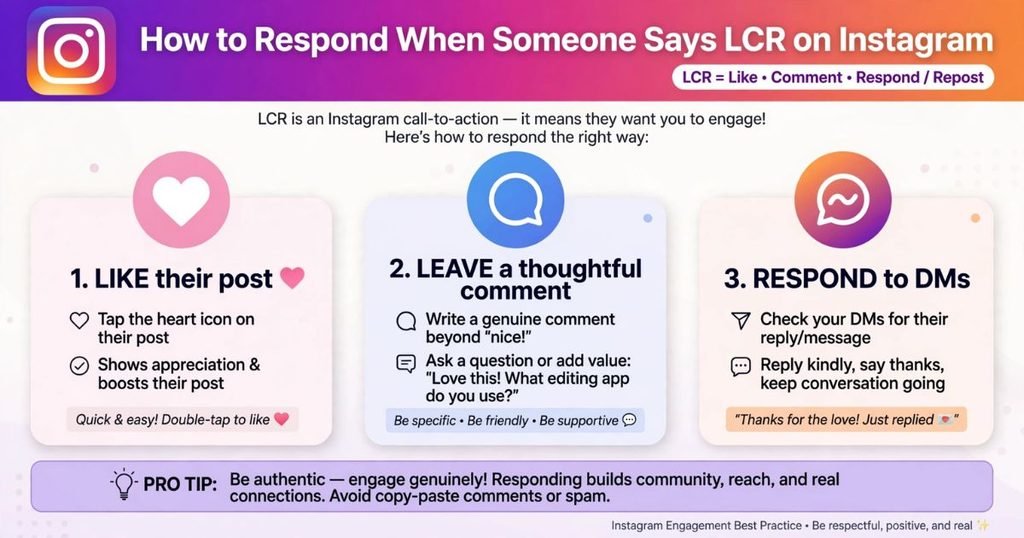 LCR slang meaning