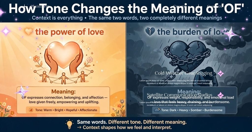 OF meaning in texting from a guy